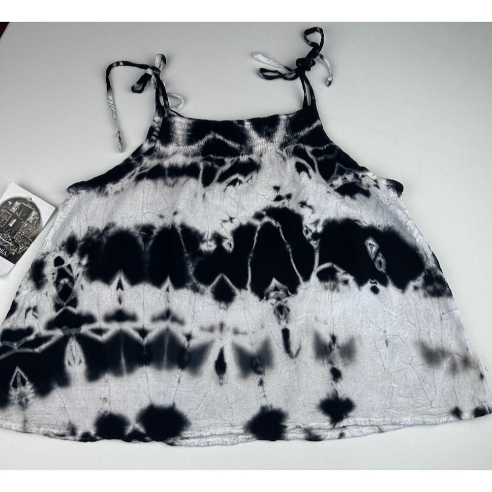 Bustamante Gauze Bohemian Revival Babydoll Artsy Tiedye Size S